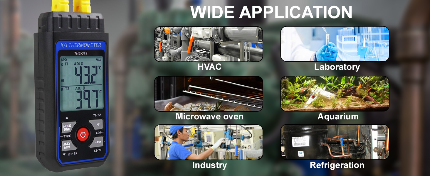 K Type Thermocouple Thermometer