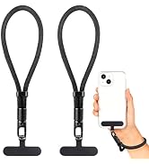 TimQPark Phone Lanyard for Cellphone Case,2Pack Adjustable Braided Phone Wrist Strap,Charm Wrist ...