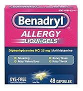 Benadryl Liquigels Allergy Relief Medicine