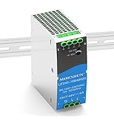 240W Din Rail Power Supply with PFC Function for Maximum Efficiency, 48V 5A Output, Single Output...