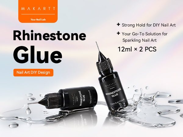 super strong nail rhinestone glue