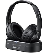 Wireless Headphones for TV Watching, TV Headphones Wireless for Seniors with Transmitter Charging...