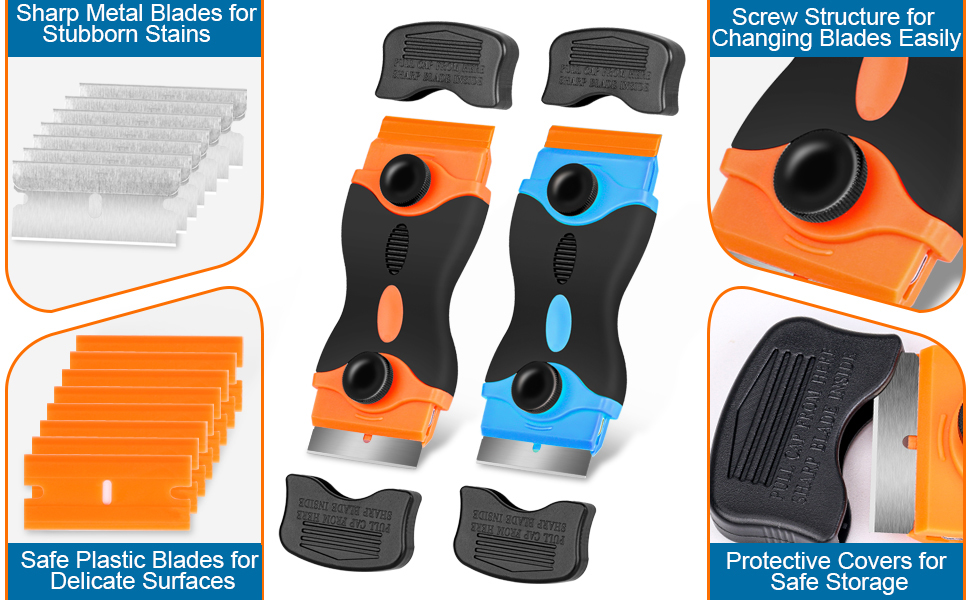 four features about our razor scraper tools