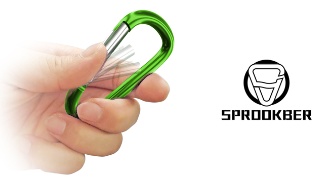 4 inch aluminum carabiner