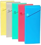 C-Line Slider Pencil Case, Poly, 1 Pencil Case, Color May Vary (05600)