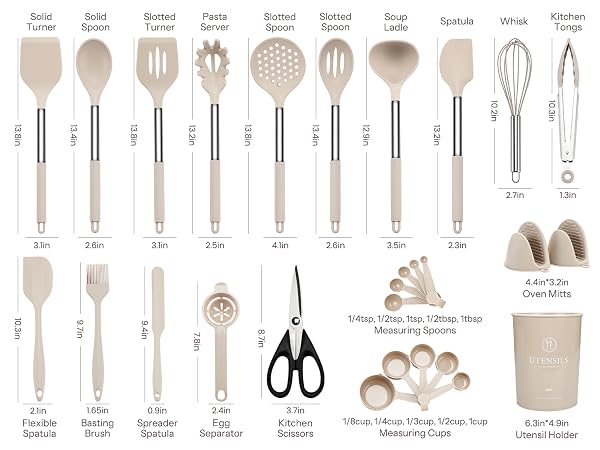 Silicone Kitchen Utensils