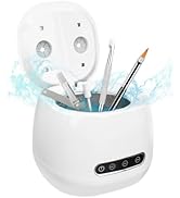 Pinkiou Nail Tool Cleaning Machine,Ultrasonic Cleaner with 48000Hz High-Frequency Vibration,Profe...