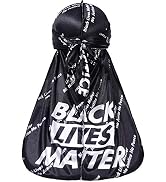 ForceWave Black Lives Matter Durag Silky Durag for Men Designer Do Rag