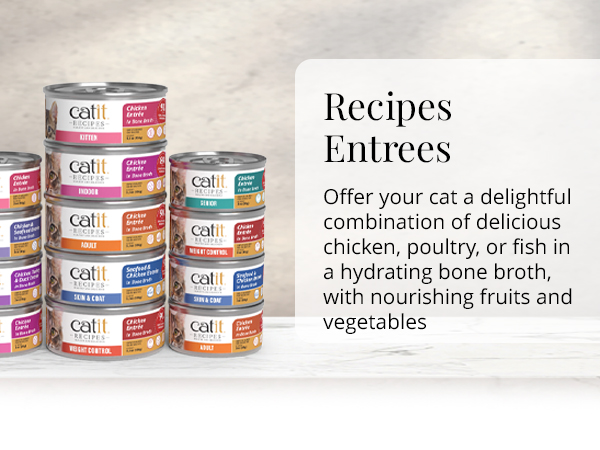 In hydrating bone broth, with nourishing fruits and veggies.