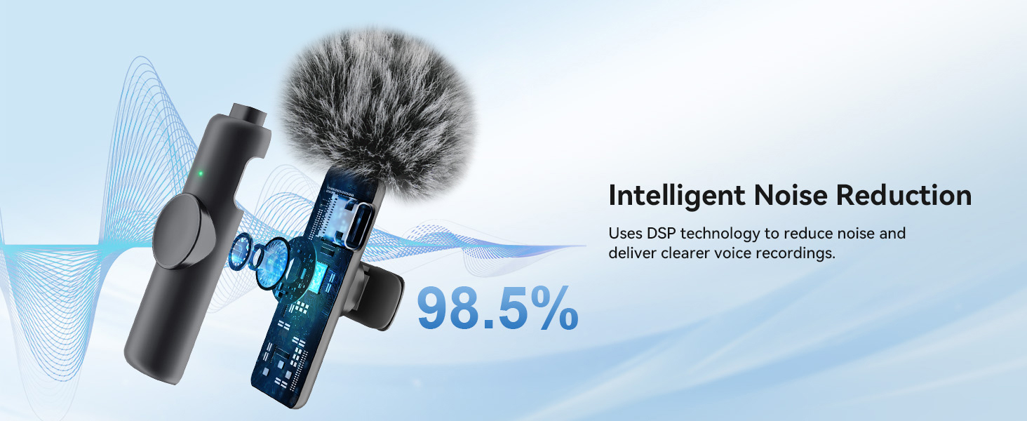 wireless lapel microphone