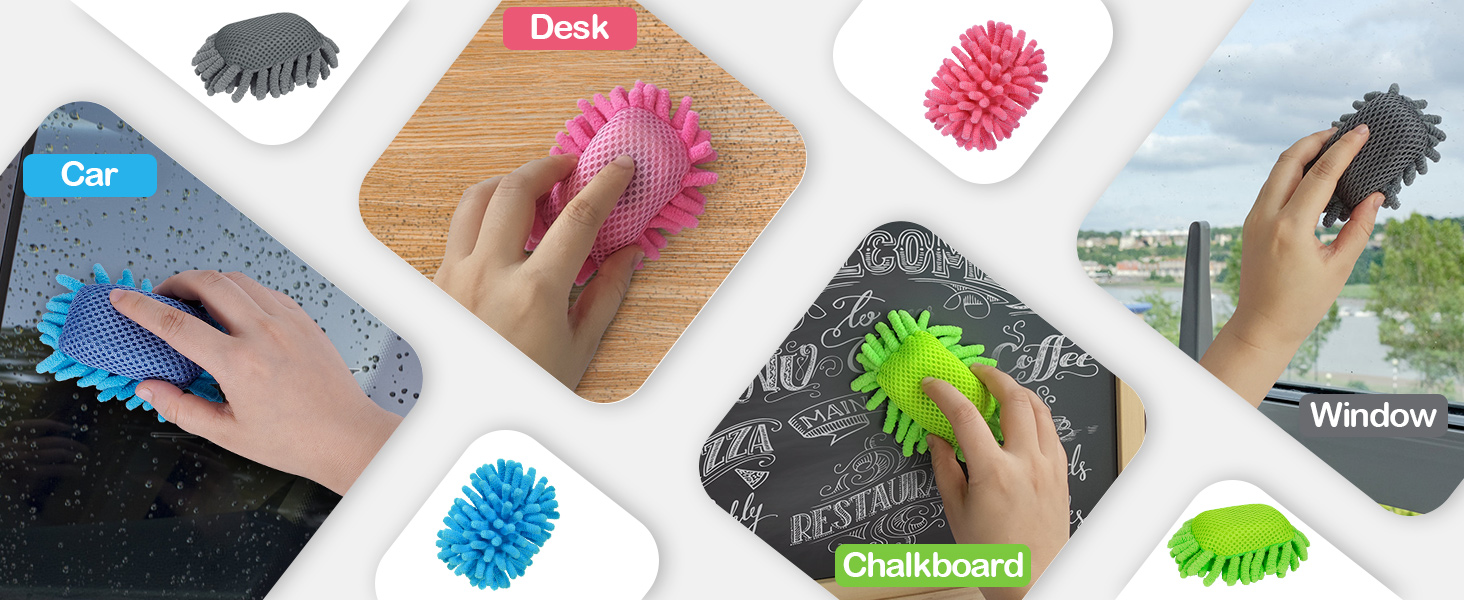 Microfiber Shag Whiteboard Eraser