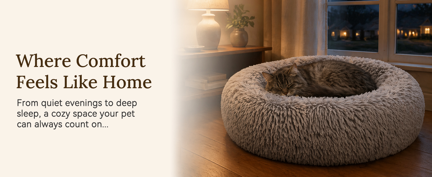 plush dog bed PC A+ 4-2