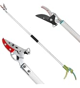GARTOL Pruner for Garden, Cut Upto 1/2 Inch & Hold Pole Pruner, Lightweight Fruit Picker with 180...