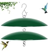 andergi 13" Bird Feeder Rain Cover,Bird Feeder Dome,Hummingbird Feeder Squirrel Guard,Proof Bird ...