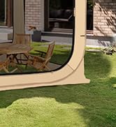 LILYPELLE Screen House Tent Pop-Up, Portable Screen Room Canopy Instant Screen Tent Outdoor Campi...