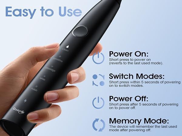 Using an Electric Toothbrush