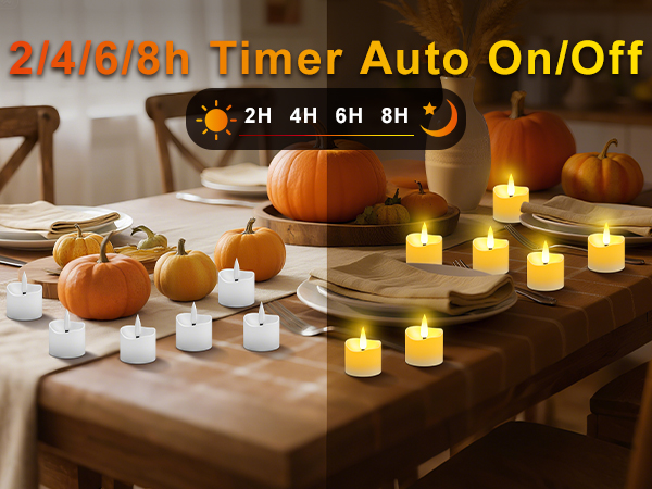 Timer Tea Light