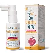 PEGO Kids Oral Spray, Toddler Toothpaste Helper for Daily Oral Care and Fresh Breath, Kid's Mouth...