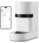 PETLIBRO Smart Automatic Cat Feeder | Built-in Scale, Intake Tracking, 5G & 2.4G WiFi, 5L Automat...