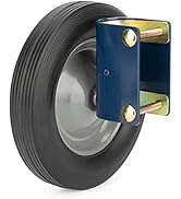 HILLMASTER 8 Inch Gate Wheel Gate Caster Kit with 1-5/8" Thru 2" Gate Frames, Heavy Duty Gate Hel...