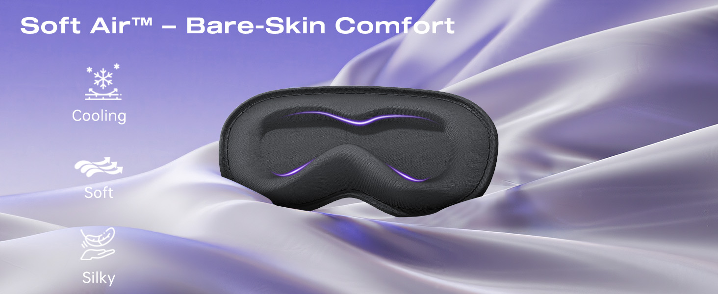 weighted cooling eye mask for sleeping bluetooth sleep mask