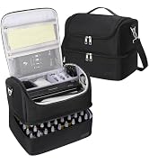 Tattoo Travel Case Holds 54 Bottles (30ml/1fl.oz) & Tattoo Supplies and Equipment, Large Travel C...