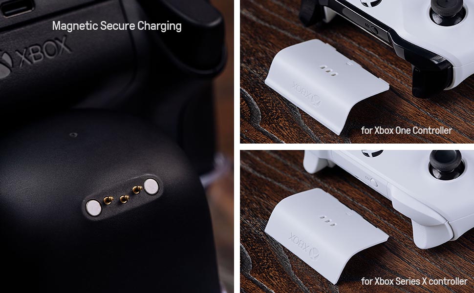 Dual Charging Dock for Xbox Wireless Controllers
