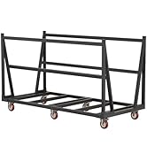 Drywall Cart Heavy Type,Plywood Cart,3000 Lbs Load Capability,Adjustable Three in one Design Pane...