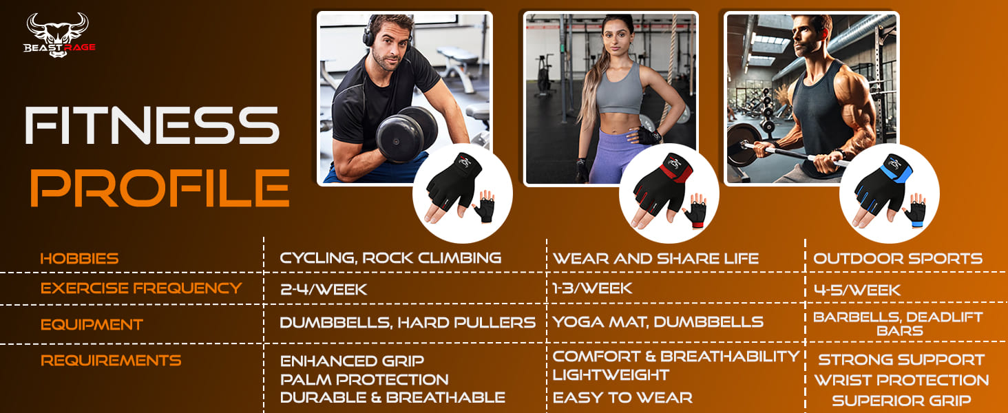 Gym Working Gloves