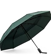 G4Free 42 Inch Travel Umbrella, Compact Vented Windproof Umbrella for Rain
