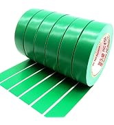 Viaky 6 Pack Electrical Tape Each Roll 0.6" x 50' High End Industrial Grade - Rated to 176 Degree...
