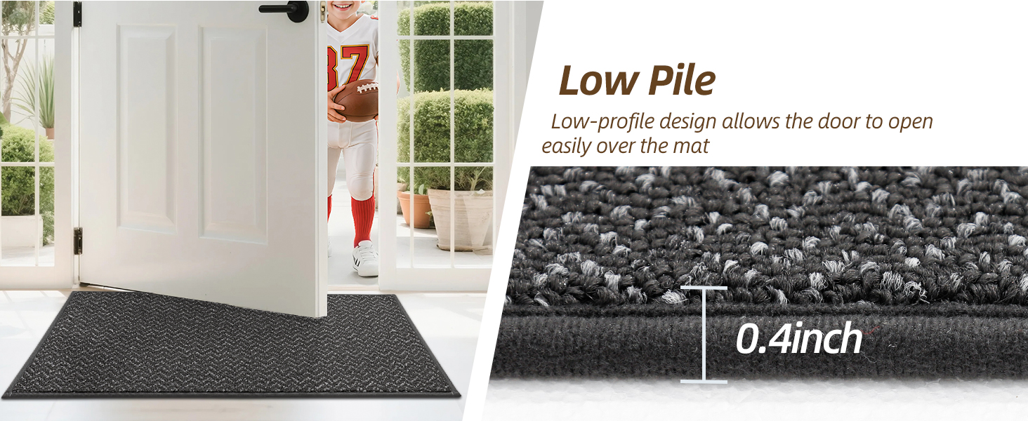 low profile entrance mat