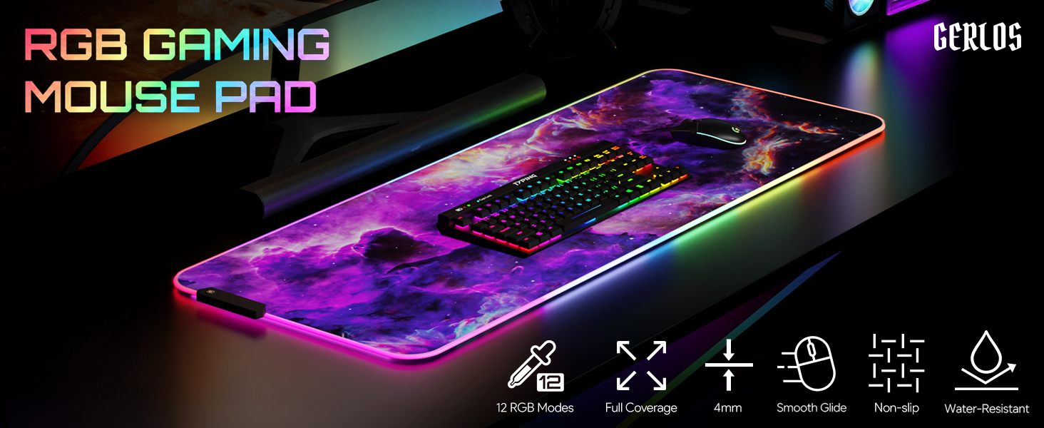 gaming mouse pad mouse pad gaming rgb mouse pad led mouse pad mouse pad for desk pc accessories