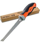 Mutt Tools Double Sided Drywall Saw Tool – 6” Jab Saw Drywall with Ergonomic Grip – Sheetrock Kni...
