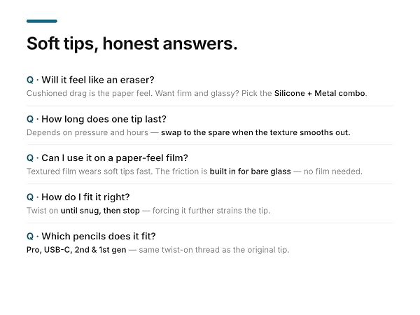 soft tips, honest answers.