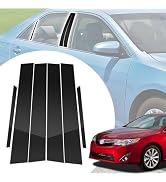 SKYLOTEC Window Pillar Cover Stickers for Toyota Camry 2012-2017 | Camry Accessories, Exterior Do...