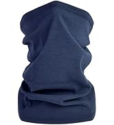 SHEVERCH Winter Fleece Neck Warmer Windproof Gaiter Face Mask Cover Cold Weather scarf For Men Wo...