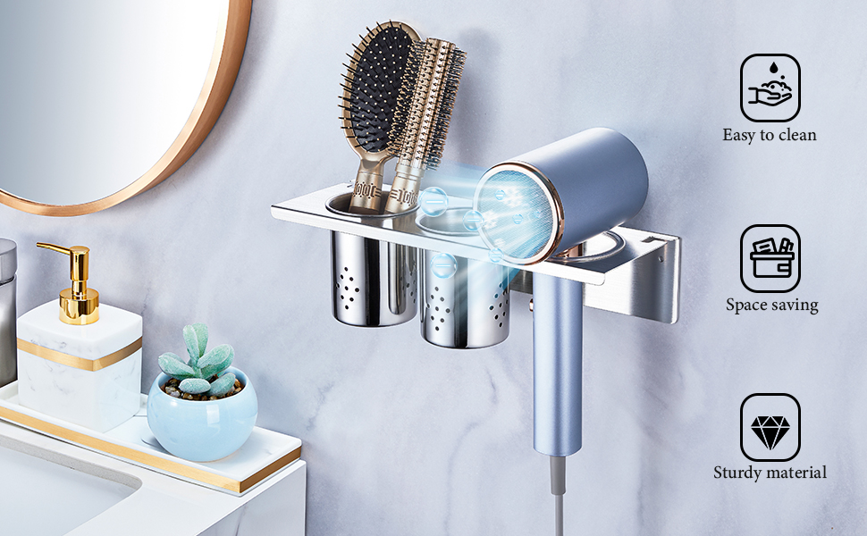 hair dryer holder