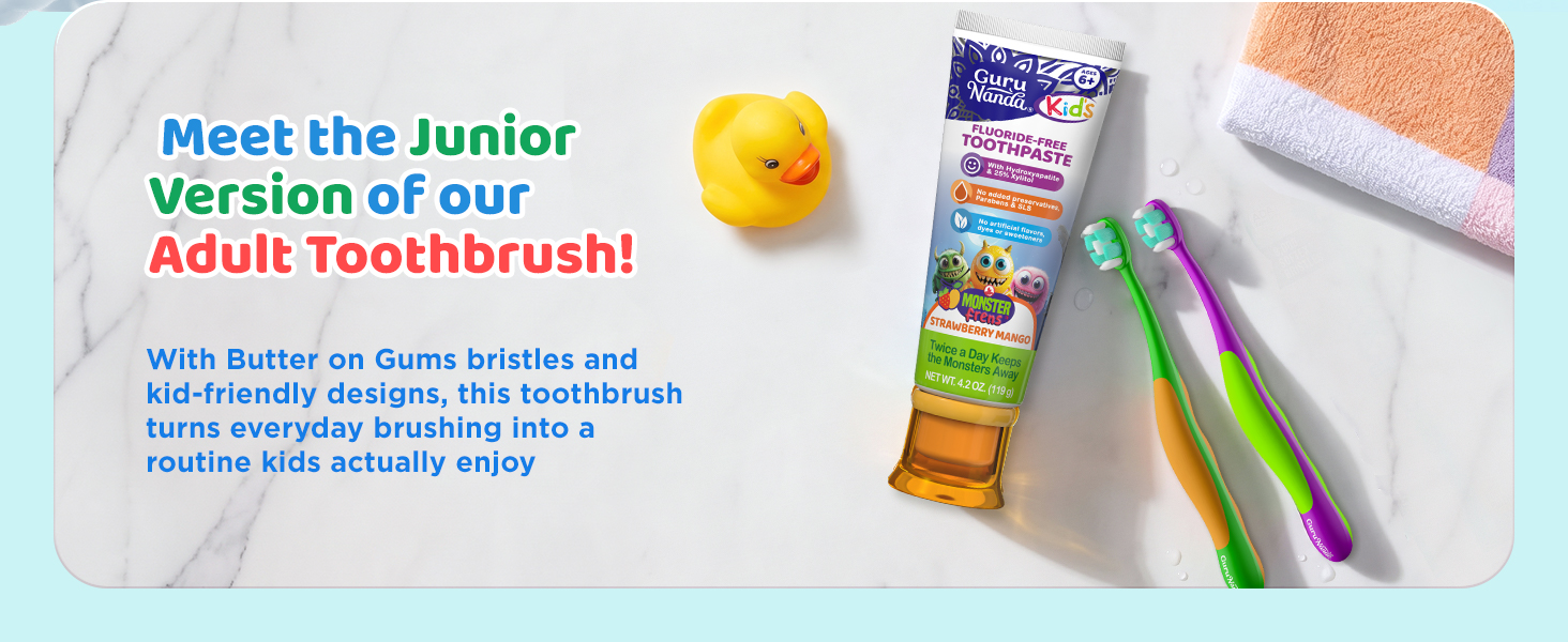 Butter On Gums Kids Toothbrush