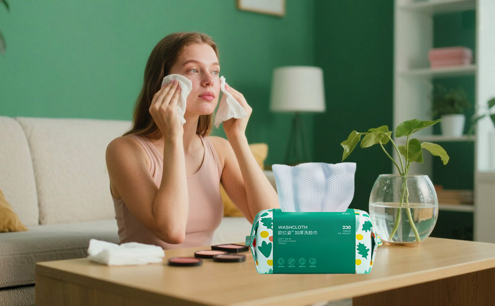 Soft Disposable Face Towel