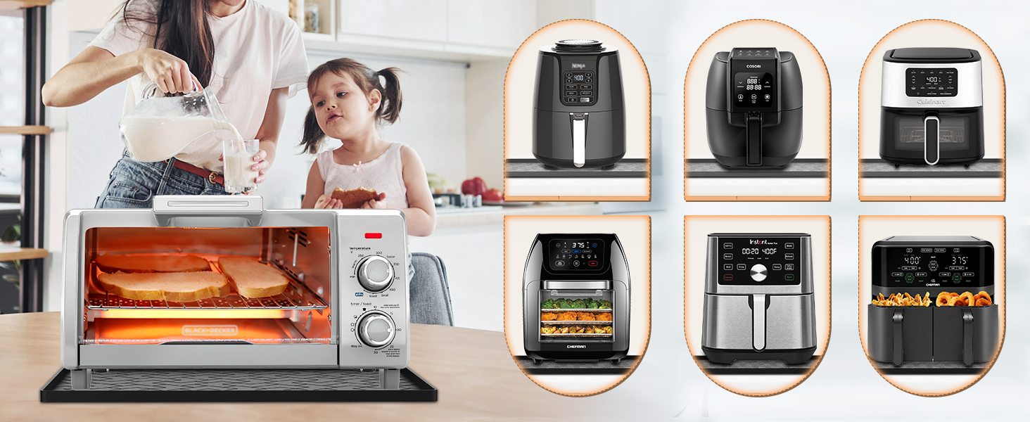air fryer mat air fryer accessories air fryer mat for counter heat resistant air fryer stand