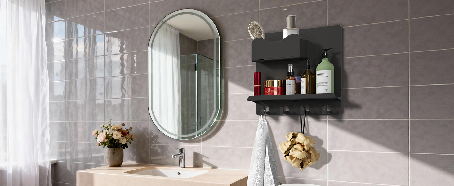 DURABLE & SIMPLE DESIGN shelf organizer