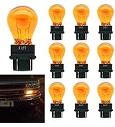 Eratus 10 PCS 3157 Halogen Bulb, 12V 21/5W BAY15D High and Low Foot Double Filament Brake Light, ...