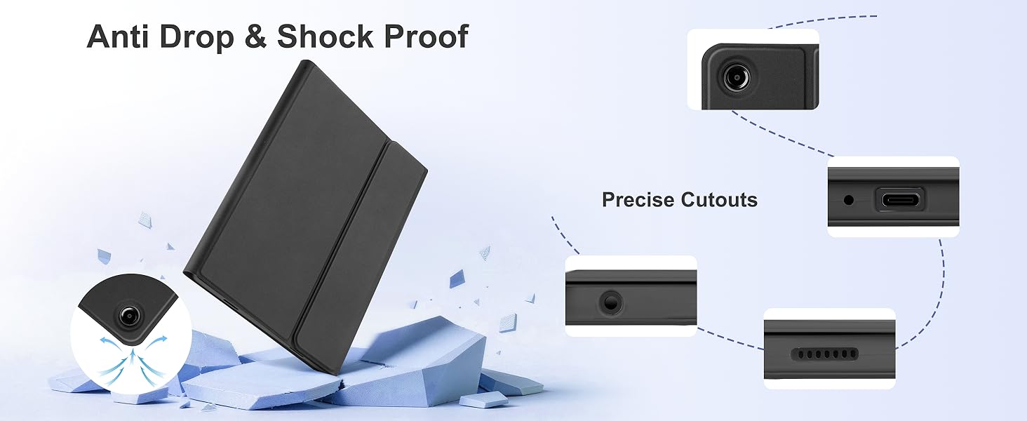 A9+ Keyboard case-Black+-4