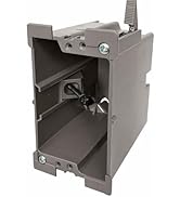 SmarToggle Single Gang Retrofit Wall Box – Old Work Electrical Box for Stud or No-Stud Mount | 1-...