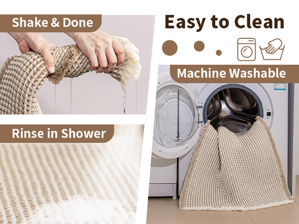 easy care bath mat