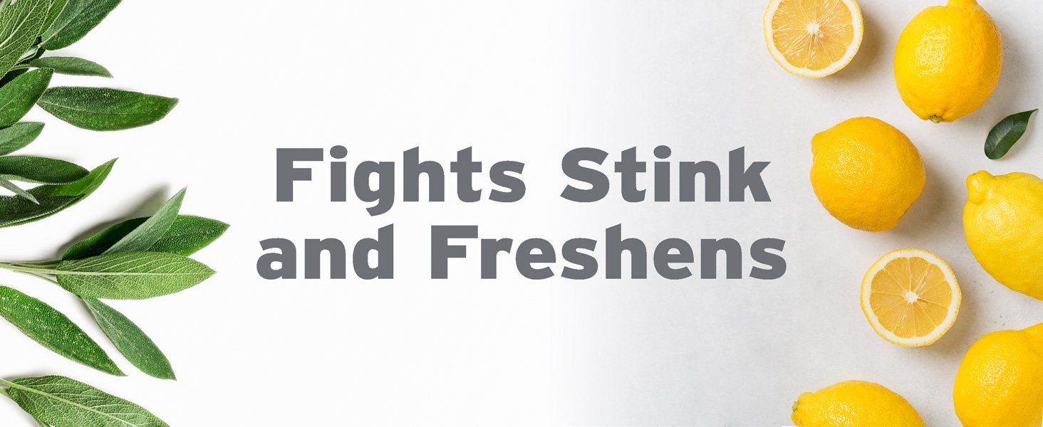 Fights Stink and Freshens