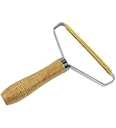 Andiker Lint Remover for Pet Hair, Portable Metal Lint Roller Shaver for Carpet, Scraper with Woo...
