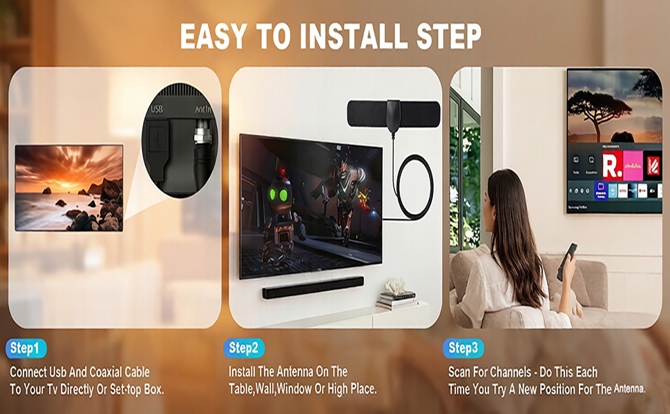 Antenna for Smart TV