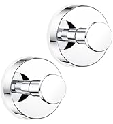 MOTAIPEAK Suction Cup Hooks for Shower,Upgraded Strong Suction Hooks for Inside Shower,Removable ...